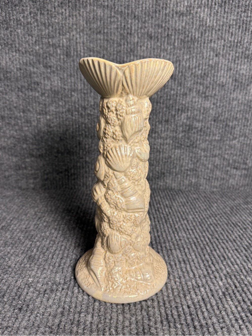 Vintage Sanibel Home Ceramic Decor Piece – Coastal / Neutral Home